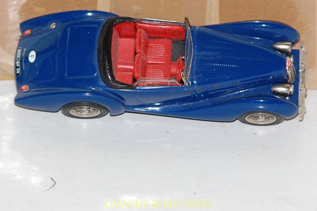 Miniature Salmson Cabriolet S4 61 – 1/43 MA COLLECTION Brianza Factory Built